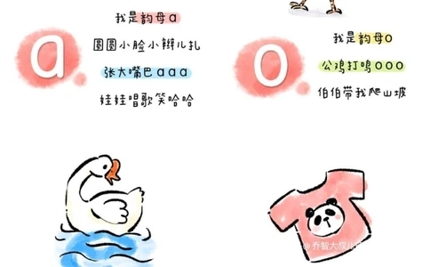 一天一个小百科&mdash;&mdash;拼音启蒙之24个韵母_中小学精品资料(高清可打印)_百科知识大全集312份高清资料整理版