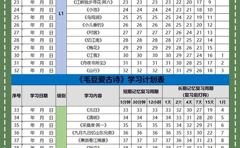 112首必背古诗分级国学启蒙这样做_中小学精品资料(高清可打印)_古诗词大全集281份高清资料整理版