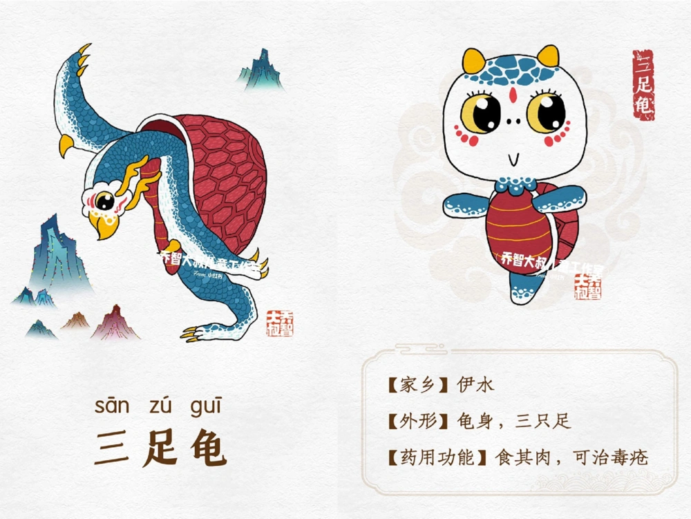 一天一个小百科&mdash;&mdash;山海经之异兽（二）_中小学精品资料(高清可打印)_百科知识大全集312份高清资料整理版