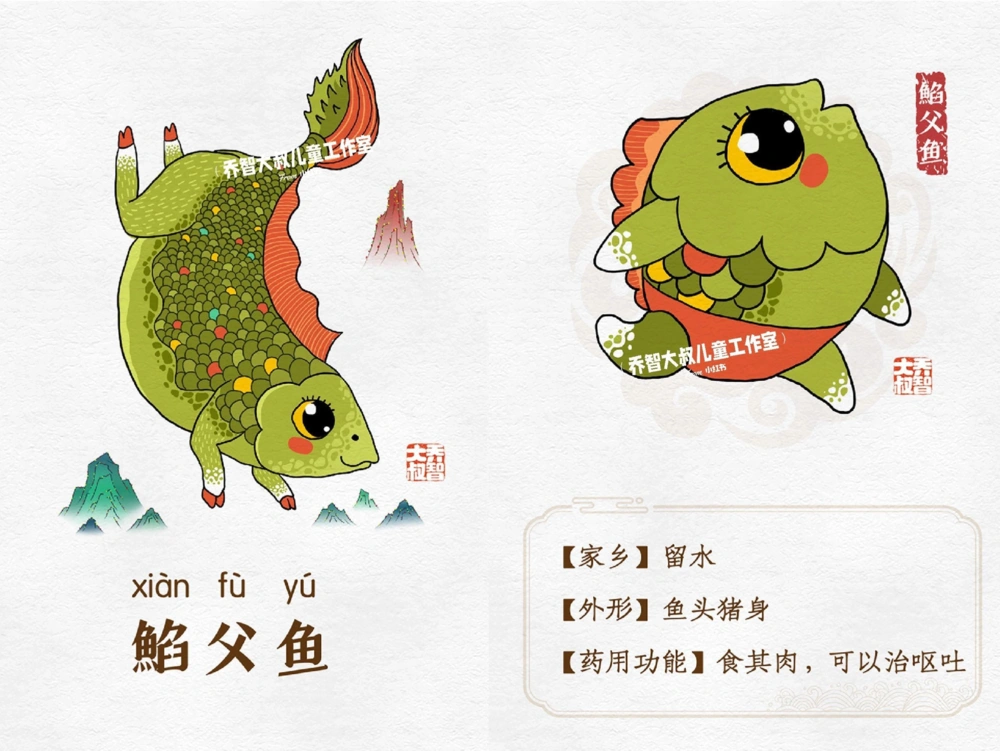 一天一个小百科&mdash;&mdash;山海经之异兽（二）_中小学精品资料(高清可打印)_百科知识大全集312份高清资料整理版