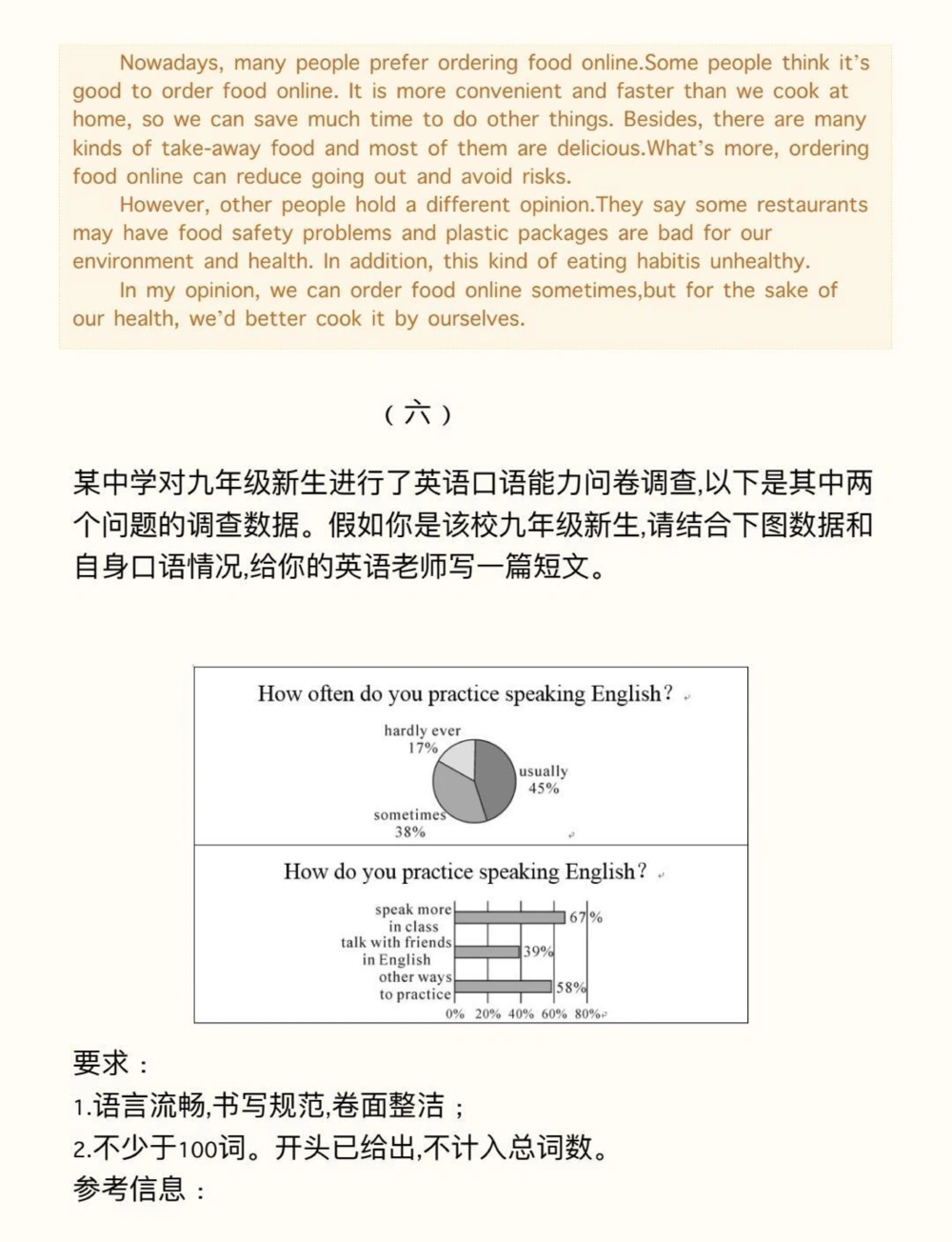 2023中考英语作文预测，附带范文，分享给你们，中考之前刷到就好好多看几遍，万一考到相似的呢#中考#中考英语#知识点总结#图文伙伴计划#抖音图文来了_中小学精品资料(高清可打印)