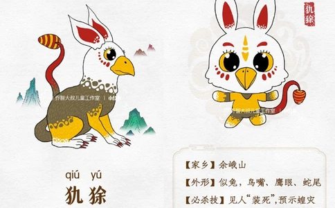 一天一个小百科&mdash;&mdash;山海经纸神兽（四）_中小学精品资料(高清可打印)_百科知识大全集312份高清资料整理版