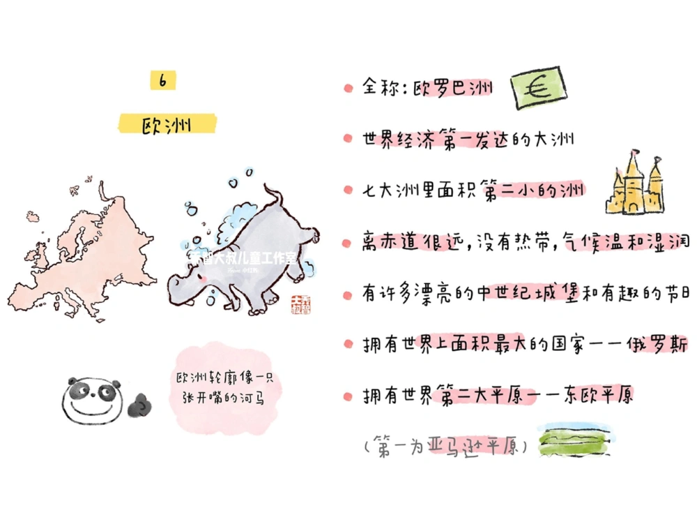 一天一个小百科&mdash;&mdash;七大洲图鉴_中小学精品资料(高清可打印)_百科知识大全集312份高清资料整理版