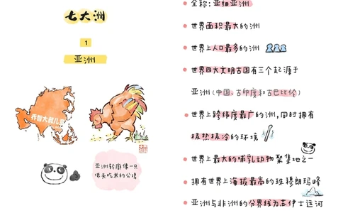 一天一个小百科&mdash;&mdash;七大洲图鉴_中小学精品资料(高清可打印)_百科知识大全集312份高清资料整理版