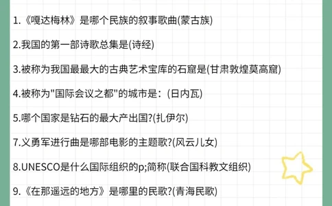100个你不知道的百科常识生活学习有益_中小学精品资料(高清可打印)_常识知识大全集140份高清资料整理版