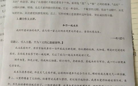 2023中考作文预测20篇范文及点评解析，万一考到类似的呢，那岂不就是赚了#作文#中考#中考作文#作文素材#图文伙伴计划_中小学精品资料(高清可打印)_初中大全集高清资料整理版