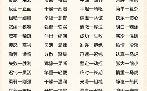 -小学语文-反义词全汇总-_2025抖音最火小学全科全年级资料大全集超完整版_小学语文VIP资源禁止外传