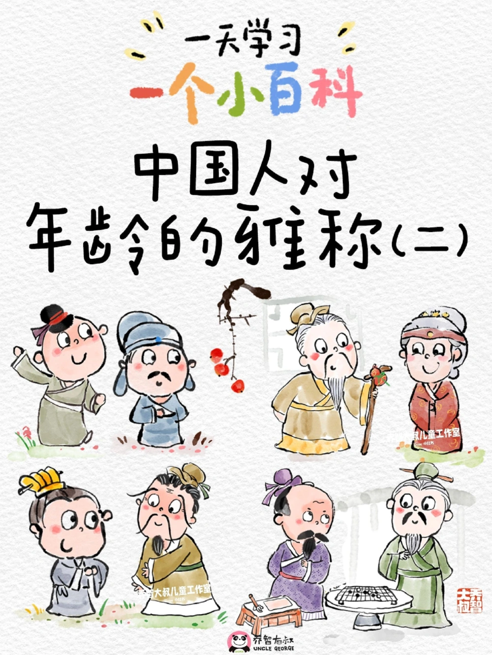 一天一个小百科&mdash;&mdash;中国人对年龄的雅称二_中小学精品资料(高清可打印)_百科知识大全集312份高清资料整理版