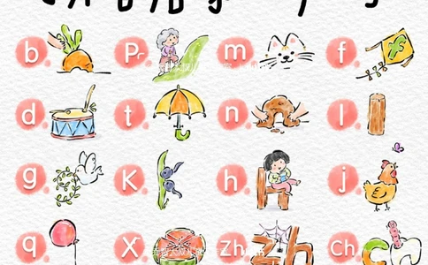 一天一个小百科&mdash;&mdash;拼音启蒙之23个声母_中小学精品资料(高清可打印)_百科知识大全集312份高清资料整理版