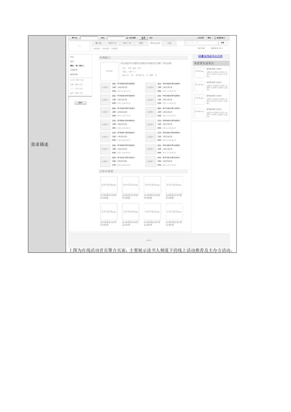 读书人频道产品需求文档_436套软件开发需求文档_VD516-软件开发需求文档_10各类系统软件开发需求_更新内容_产品需求文档案例（73份）