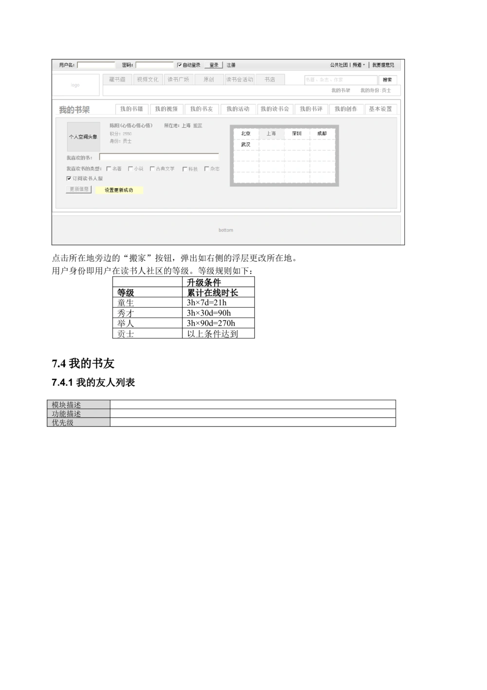 读书人频道产品需求文档_436套软件开发需求文档_VD516-软件开发需求文档_10各类系统软件开发需求_更新内容_产品需求文档案例（73份）
