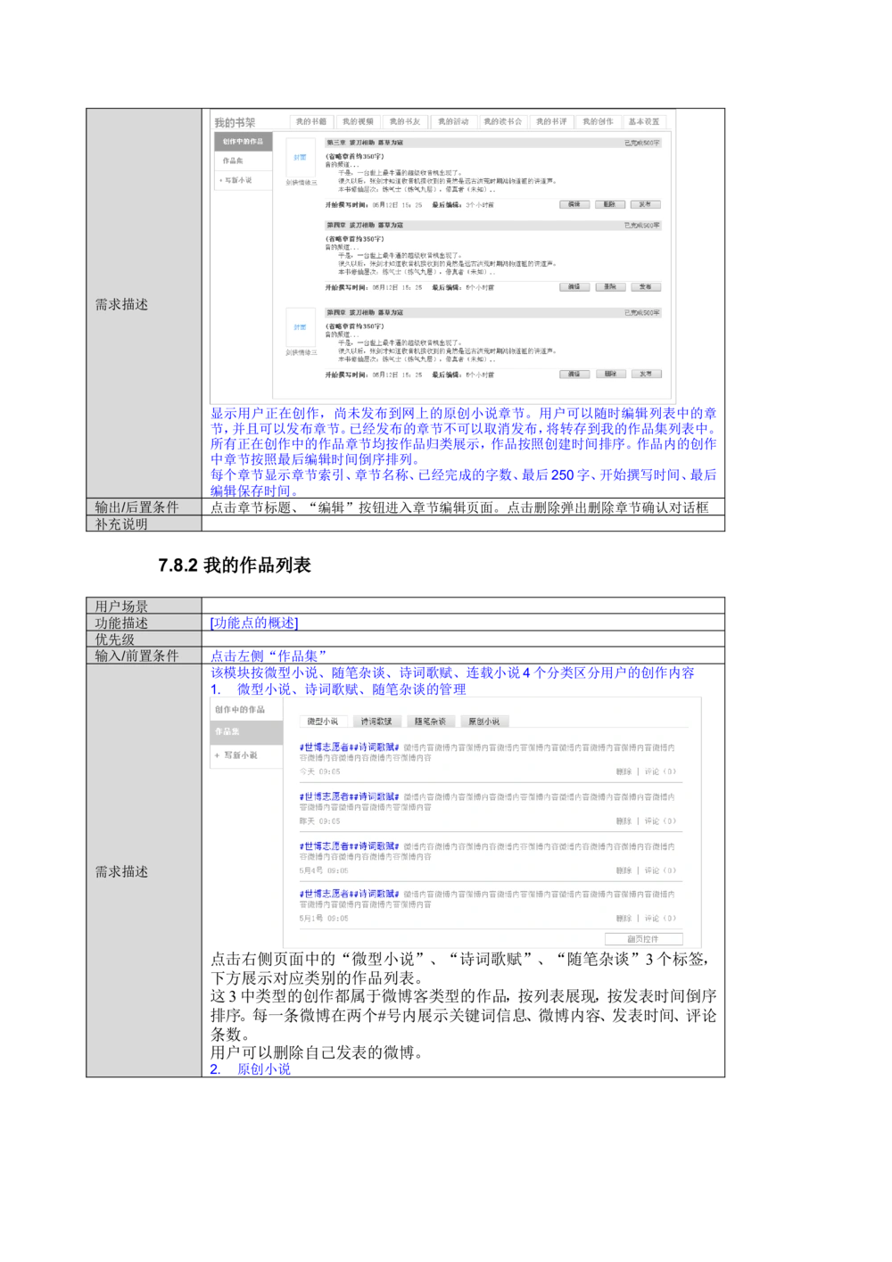 读书人频道产品需求文档_436套软件开发需求文档_VD516-软件开发需求文档_10各类系统软件开发需求_更新内容_产品需求文档案例（73份）