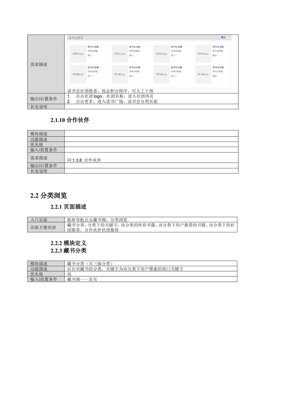 读书人频道产品需求文档_436套软件开发需求文档_VD516-软件开发需求文档_10各类系统软件开发需求_更新内容_产品需求文档案例（73份）