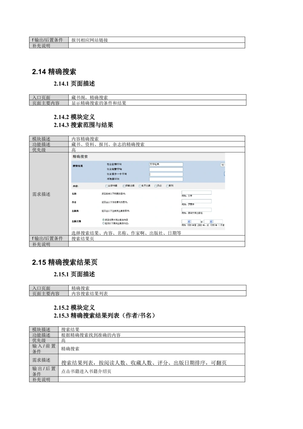 读书人频道产品需求文档_436套软件开发需求文档_VD516-软件开发需求文档_10各类系统软件开发需求_更新内容_产品需求文档案例（73份）