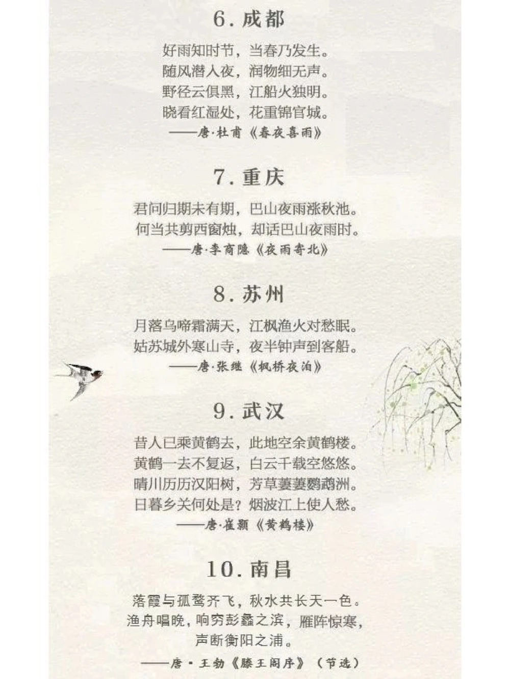 40首诗词40座城，带你游遍大美中国_中小学精品资料(高清可打印)_古诗词大全集281份高清资料整理版