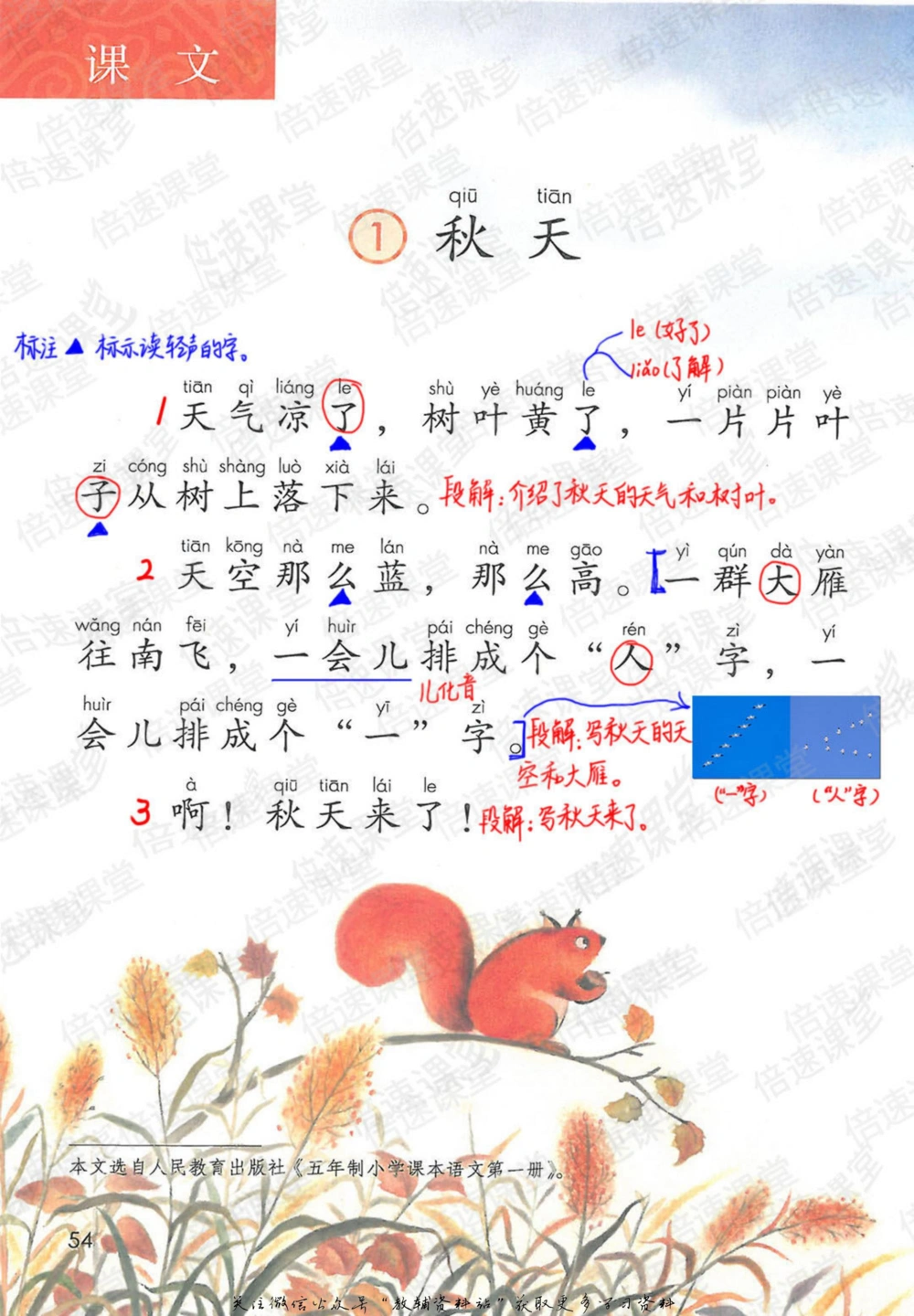 一年级上册语文部编版课堂笔记（倍速版）_小学初中学霸笔记类资料汇总6.33GB_小学同步课堂笔记2.76GB_1~6年级全册语文部编版课堂笔记