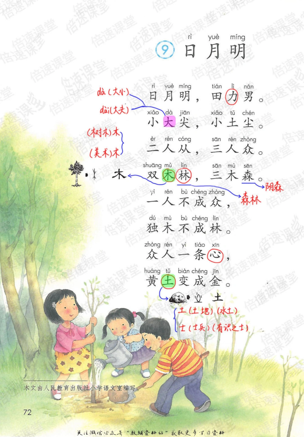 一年级上册语文部编版课堂笔记（倍速版）_小学初中学霸笔记类资料汇总6.33GB_小学同步课堂笔记2.76GB_1~6年级全册语文部编版课堂笔记