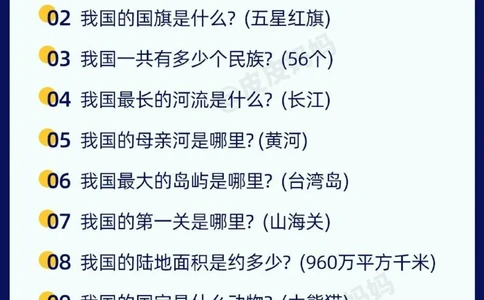 小朋友必备86个百科常识_中小学精品资料(高清可打印)_常识知识大全集140份高清资料整理版