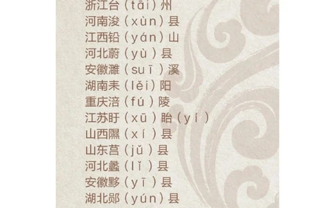 容易读错的姓氏你认识吗_中小学精品资料(高清可打印)_百科知识大全集312份高清资料整理版