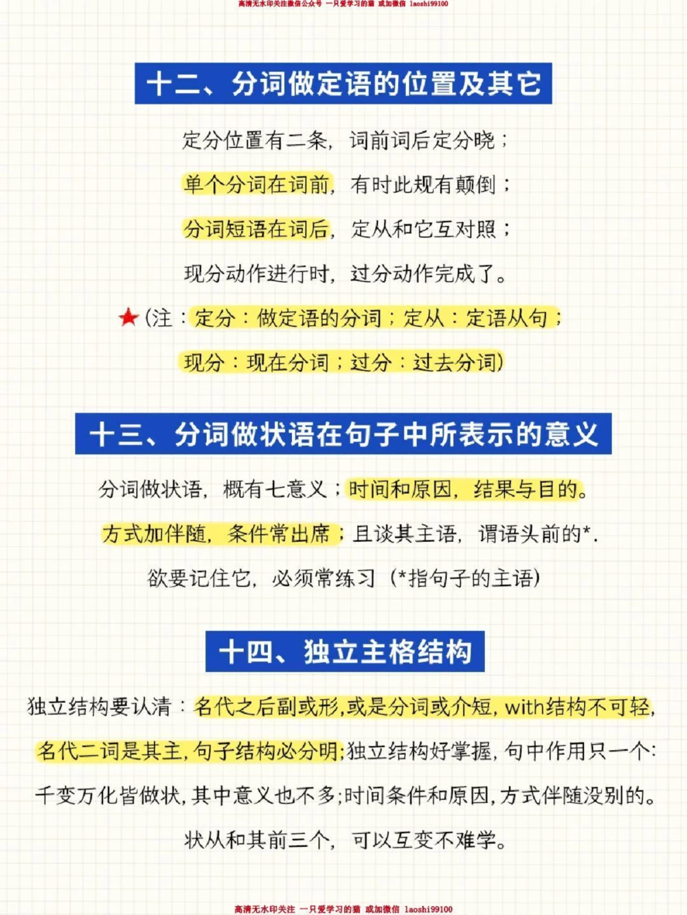 干货-英语期末常考语法顺口溜_2025抖音最火小学全科全年级资料大全集超完整版_小学英语VIP资源禁止外传