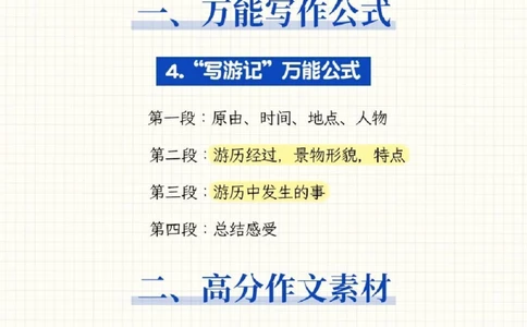 小学学霸的作文万能公式及素材_2025抖音最火小学全科全年级资料大全集超完整版_小学作文VIP资源禁止外传