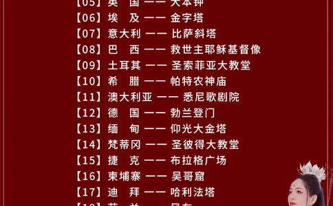 世界最著名的48个地标建筑，我最爱中国_中小学精品资料(高清可打印)_百科知识大全集312份高清资料整理版
