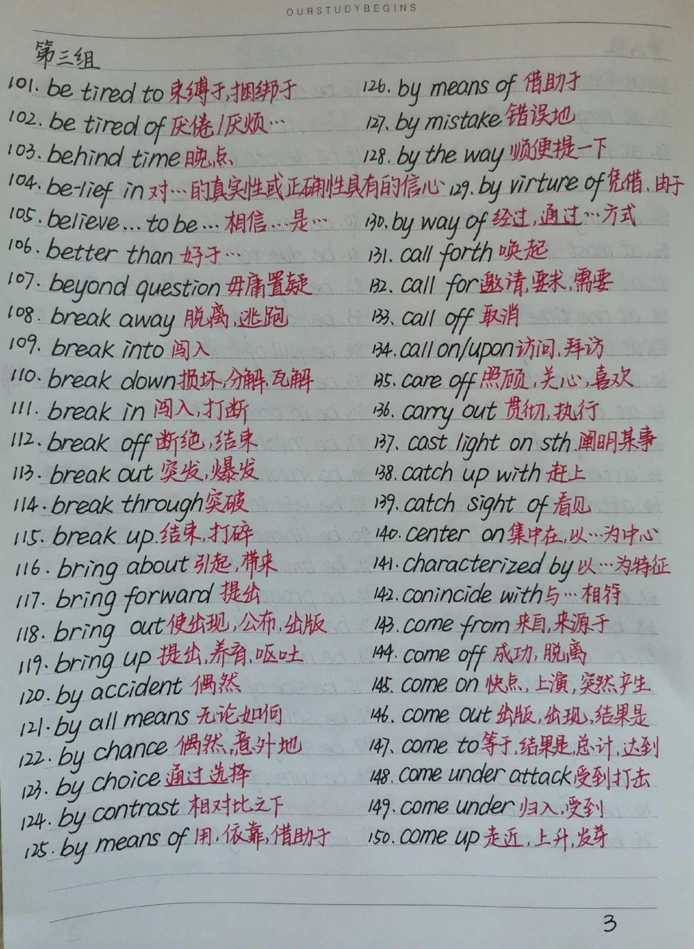 反反复复的把这篇词汇背熟之后，你会发现你的英语阅读理解就像开了挂一样，刷到了就开始背，一切都还来得及#英语#阅读理解#手写笔记#图文伙伴计划#抖音图文来了
