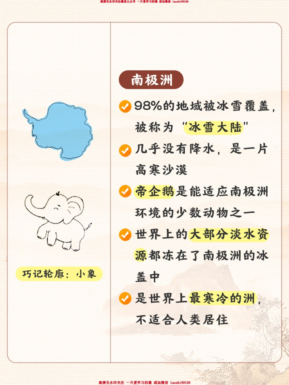 地理图鉴-带孩子了解七大洲的知识！_2025抖音最火小学全科全年级资料大全集超完整版_小学常识VIP资源禁止外传