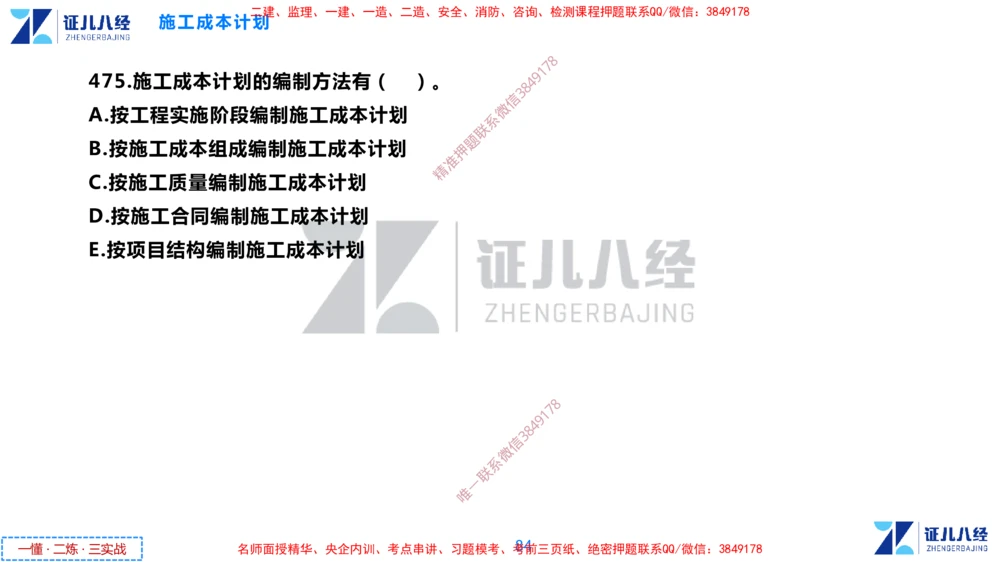 (11)--一建管理点题映射6-无答案版-讲义_2026年一级建造师_2026年一建管理_2025年一建管理SVIP_03-习题精析✿实战特训✿模考通关_54-管理《点题映射班》杨建国ZBJ