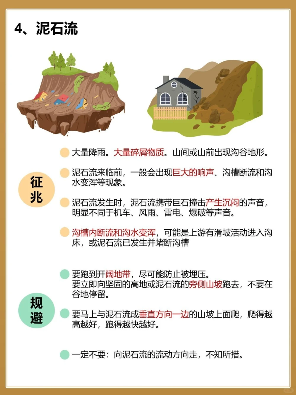 建议收藏认识️规避五种常见自然灾害_中小学精品资料(高清可打印)_百科知识大全集312份高清资料整理版