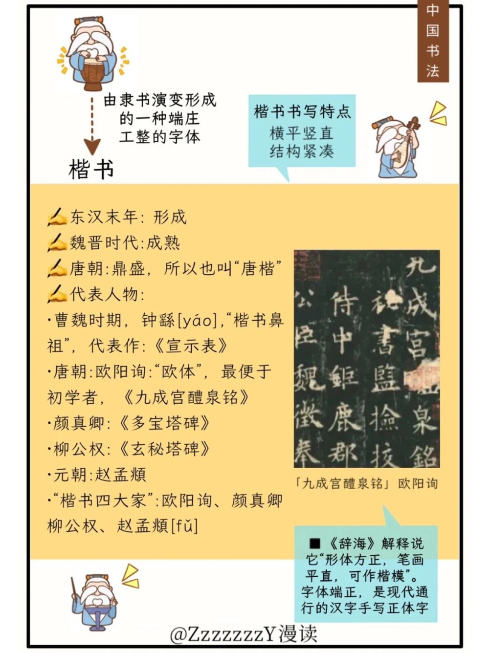 国粹&middot;书法｜汉字书法五千年之美_中小学精品资料(高清可打印)_百科知识大全集312份高清资料整理版