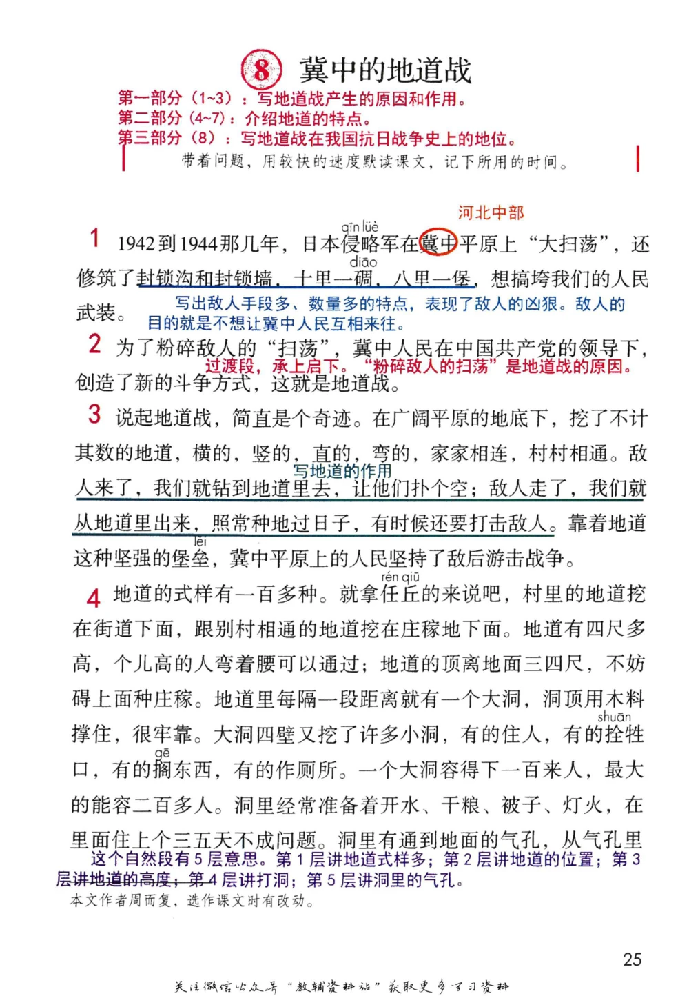 五年级下册语文部编版课堂笔记（倍速版）_小学初中学霸笔记类资料汇总6.33GB_小学同步课堂笔记2.76GB_1~6年级全册语文部编版课堂笔记