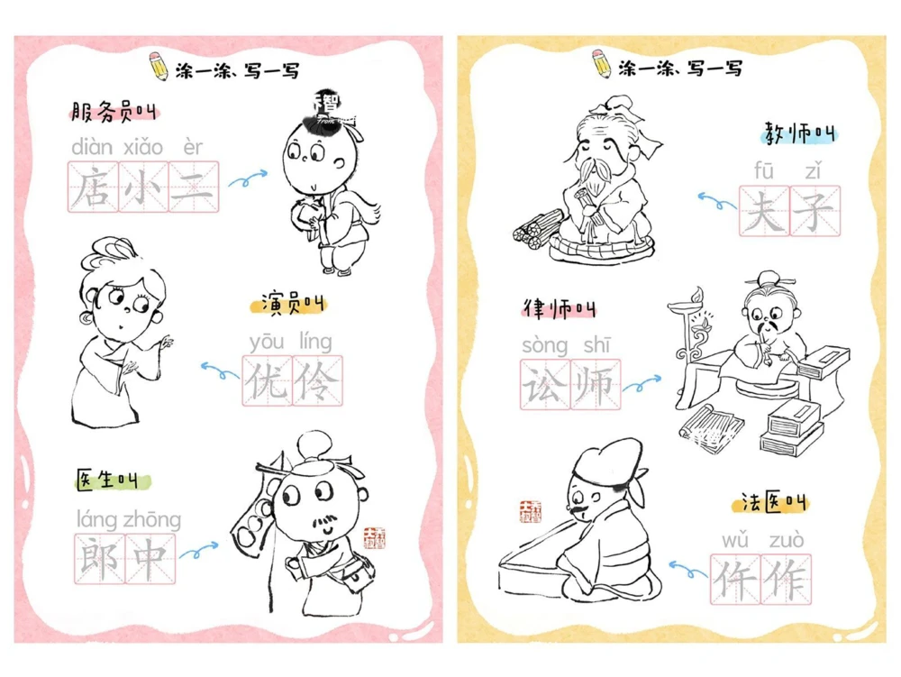 告诉孩子，爸爸妈妈的职业在古代叫什么_中小学精品资料(高清可打印)_常识知识大全集140份高清资料整理版