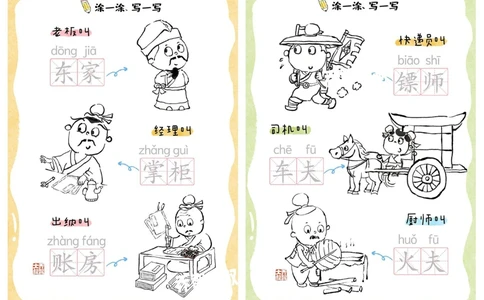 告诉孩子，爸爸妈妈的职业在古代叫什么_中小学精品资料(高清可打印)_常识知识大全集140份高清资料整理版