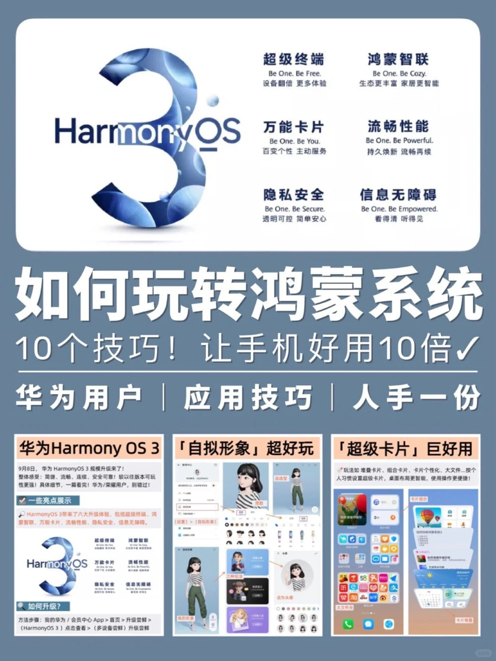 新版鸿蒙系统10大玩法，华为用户，快get_中小学精品资料(高清可打印)_百科知识大全集312份高清资料整理版