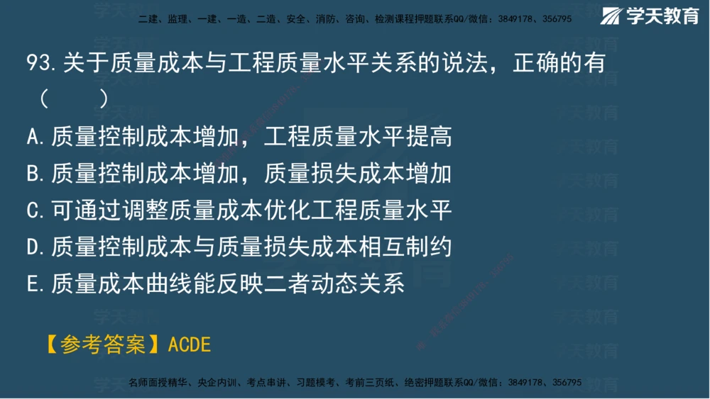 01.2025一建A计划模考强化管理1讲义_2026年一级建造师_2026年一建管理_2025年一建管理SVIP_03-习题精析✿实战特训✿模考通关_51-管理《A计划模考班》梁鸿飞XT_--配套讲义--