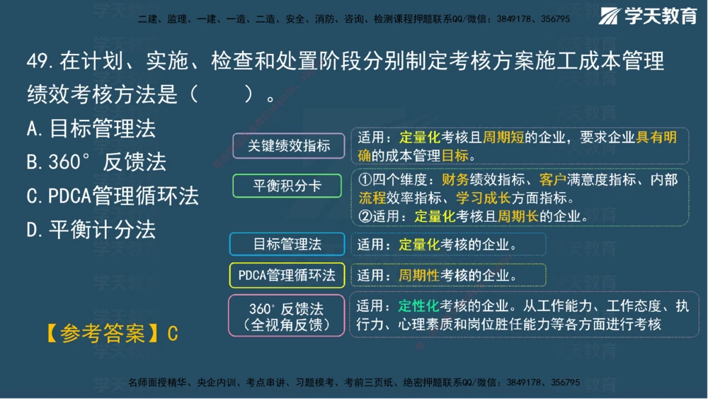 01.2025一建A计划模考强化管理1讲义_2026年一级建造师_2026年一建管理_2025年一建管理SVIP_03-习题精析✿实战特训✿模考通关_51-管理《A计划模考班》梁鸿飞XT_--配套讲义--
