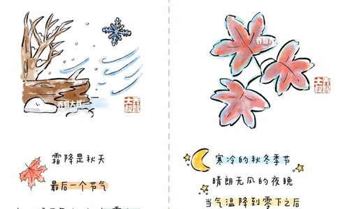 带孩子了解24节气&mdash;&mdash;霜降_中小学精品资料(高清可打印)_常识知识大全集140份高清资料整理版