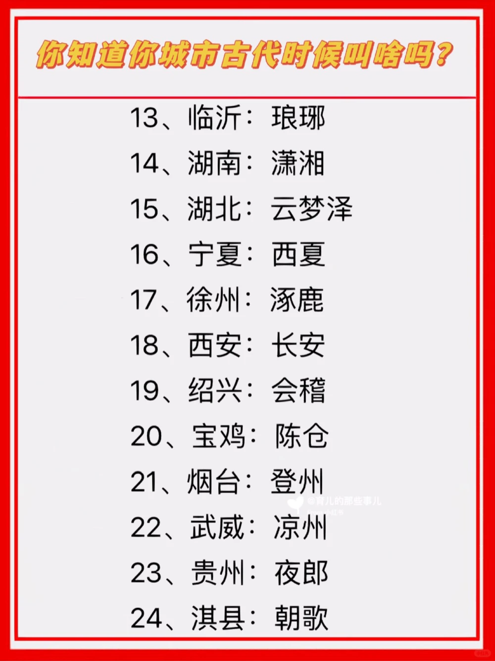 你知道你城市古代时候叫啥吗？_中小学精品资料(高清可打印)_百科知识大全集312份高清资料整理版