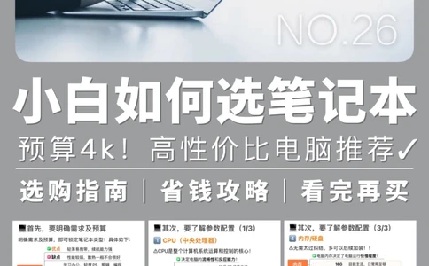 小白如何选笔记本？一篇搞定！买对不买贵_中小学精品资料(高清可打印)_百科知识大全集312份高清资料整理版