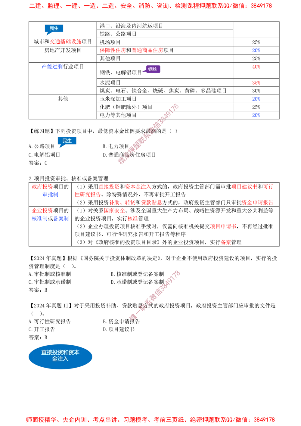 01-第1章-1.1.1-工程项目投资管理制度_2026年一级建造师_2026年一建管理_2025年一建管理SVIP_02-基础精讲✿高端面授✿深度强化_17-管理《教材精讲班》金月SMR推荐
