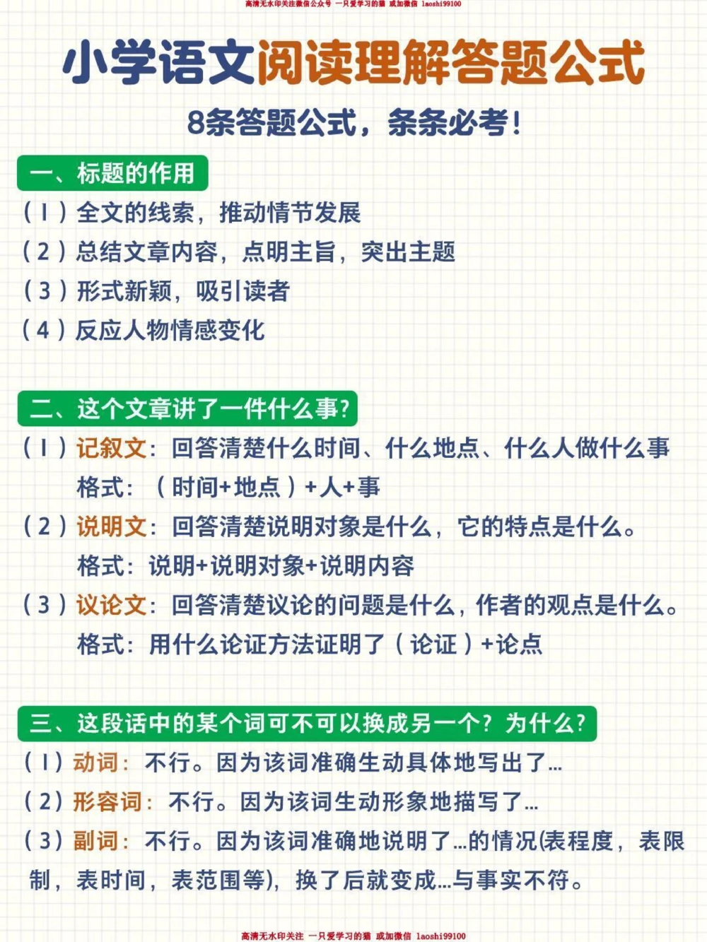 小学语文全年级阅读理解答题模板来啦_2025抖音最火小学全科全年级资料大全集超完整版_小学语文VIP资源禁止外传