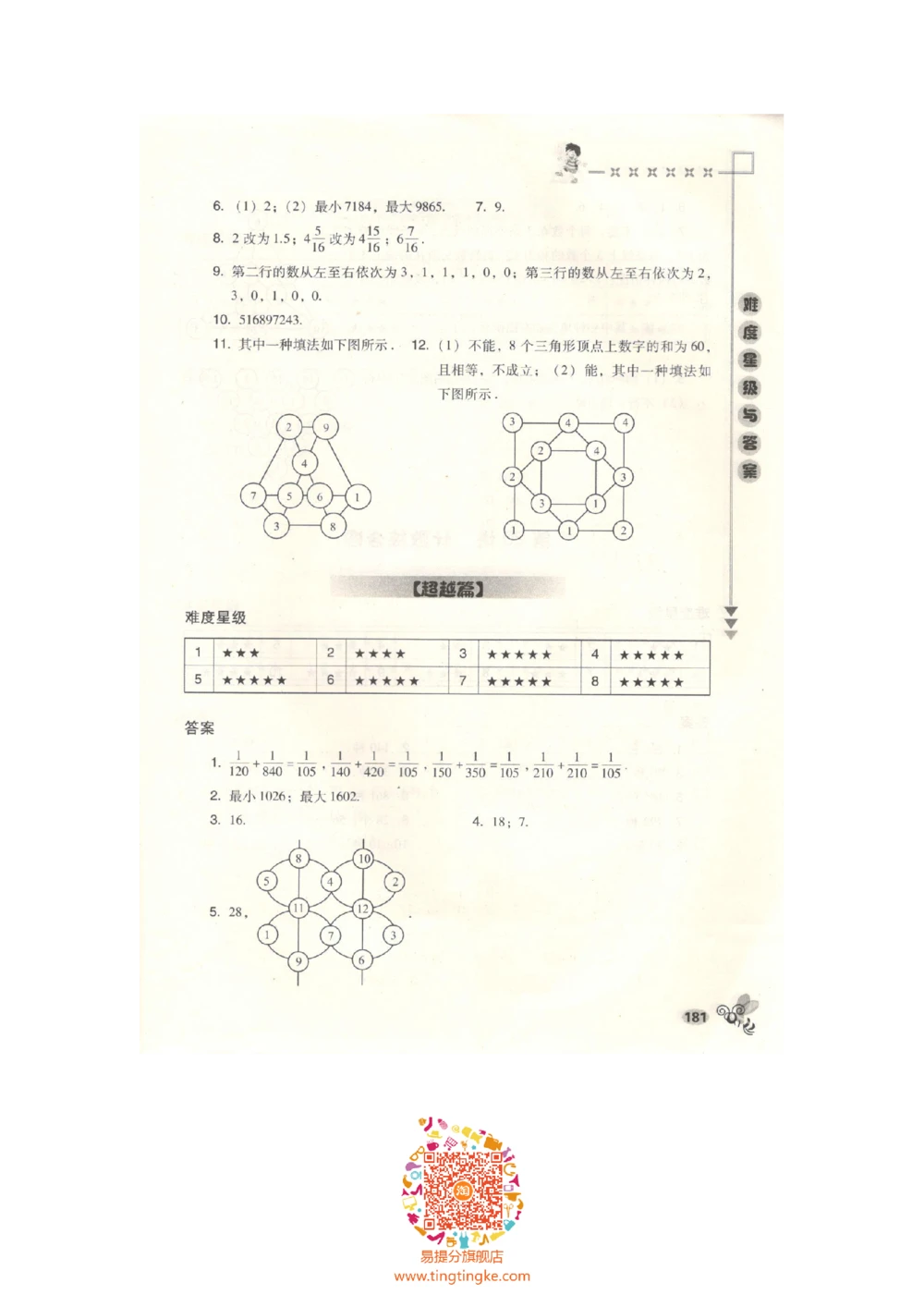数学思维训练导引（六年级答案部分）_小学奥数举一反三1-6年级相关课程_奥数3-6年级思维训练导引+竞赛讲学练考_小学奥数思维训练导引大全3-6年级（Word可打印）