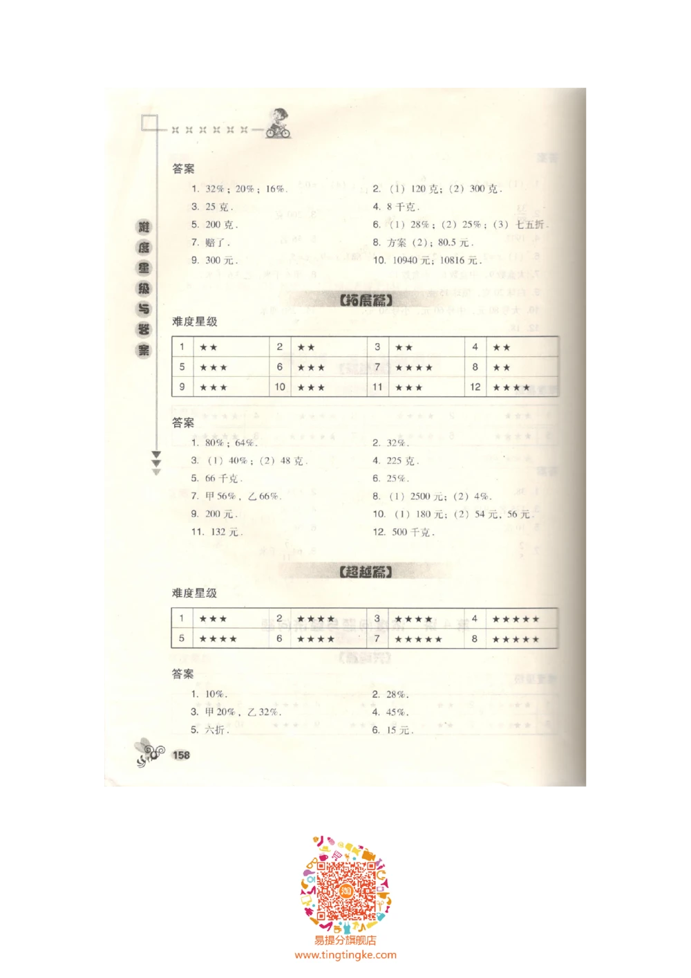 数学思维训练导引（六年级答案部分）_小学奥数举一反三1-6年级相关课程_奥数3-6年级思维训练导引+竞赛讲学练考_小学奥数思维训练导引大全3-6年级（Word可打印）