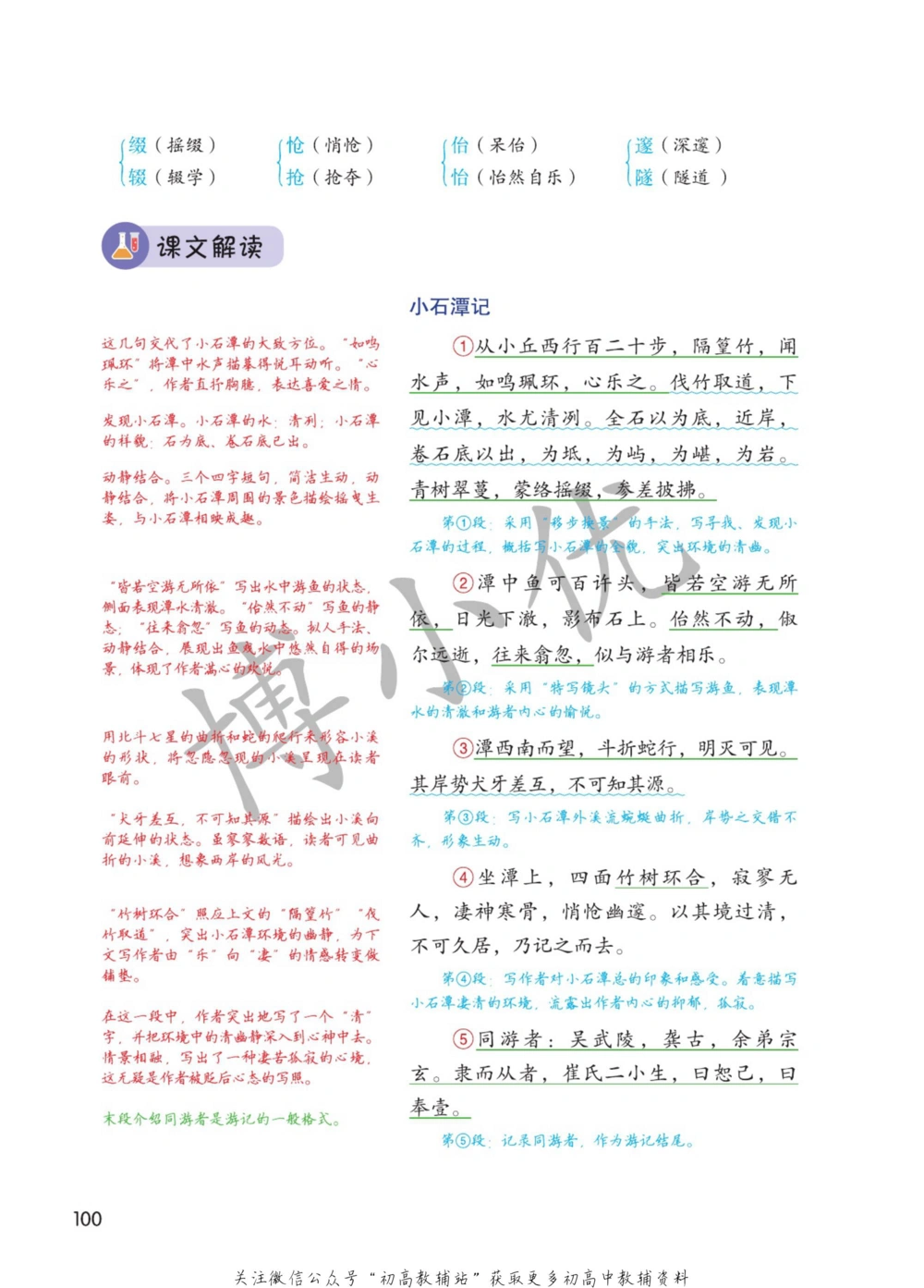 八年级下册语文人教版课堂笔记（博小优）_小学初中学霸笔记类资料汇总6.33GB_初中同步课堂笔记182.93MB