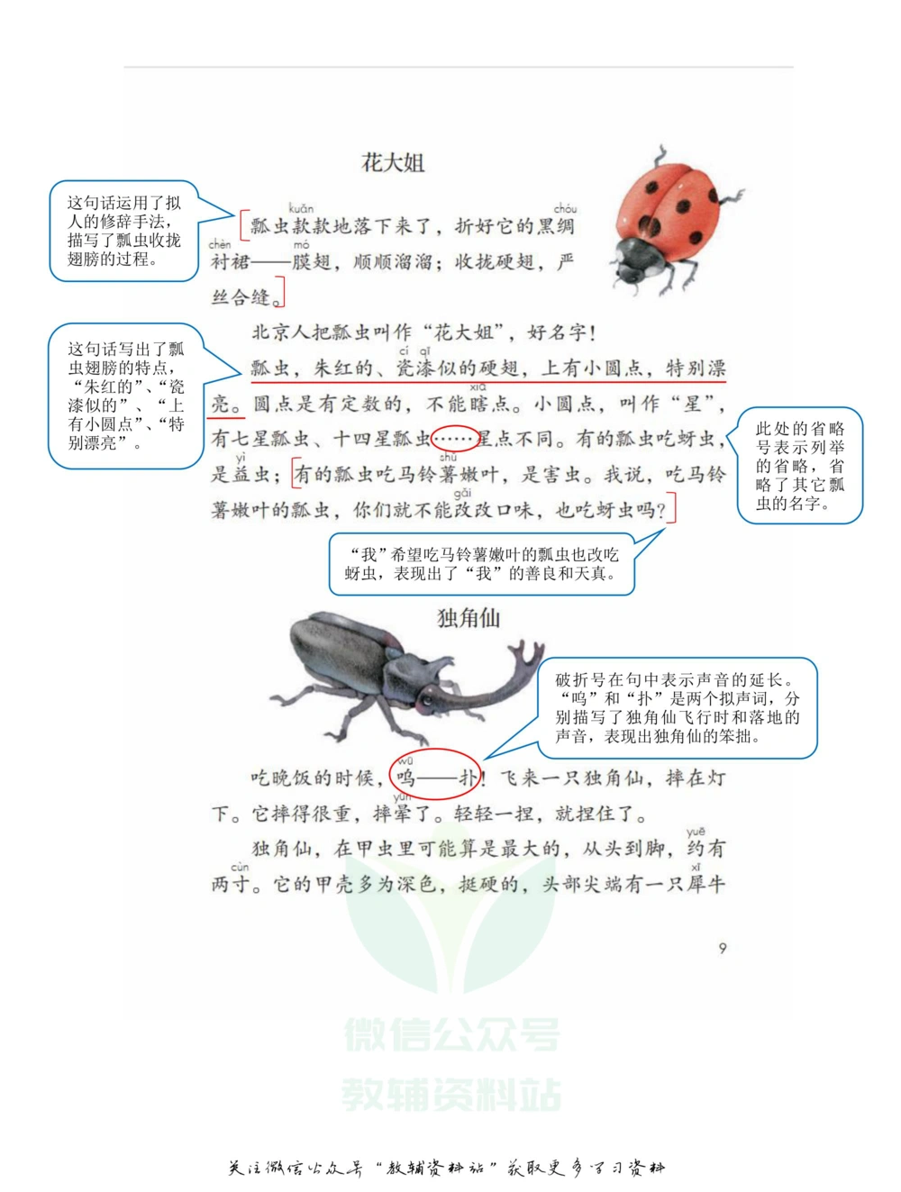 三年级下册语文部编版课堂笔记（飞翔版）_小学初中学霸笔记类资料汇总6.33GB_小学同步课堂笔记2.76GB_1~6年级全册语文部编版课堂笔记