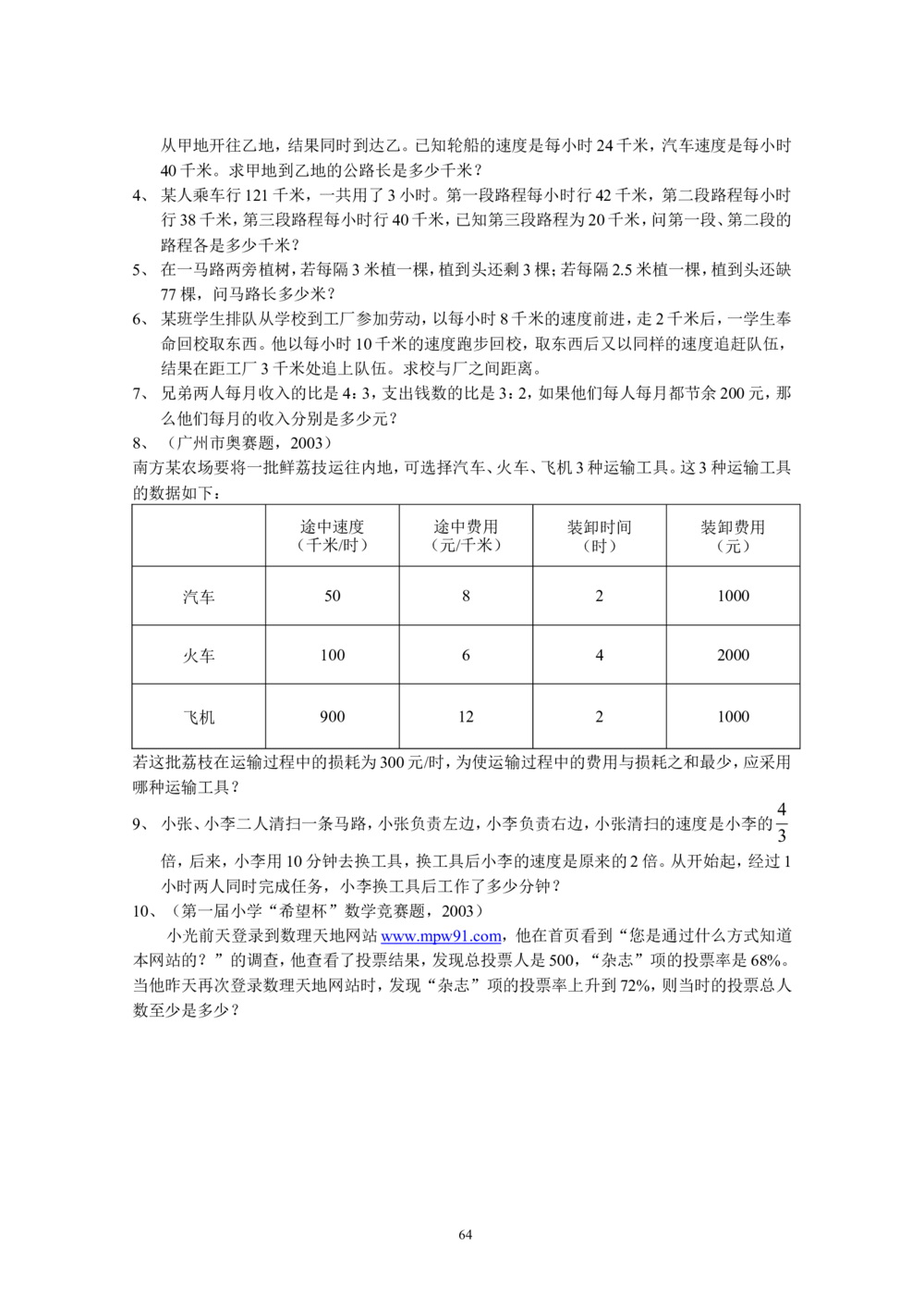 新课程小学六年级《数学培优、竞赛全程跟踪讲&middot;学&middot;练&middot;考》166页_小学奥数举一反三1-6年级相关课程_奥数3-6年级思维训练导引+竞赛讲学练考