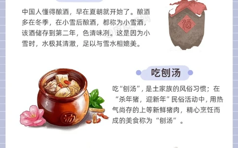 传统节气科普和孩子一起了解小雪小常识_中小学精品资料(高清可打印)_古文化大全集628份高清资料整理版