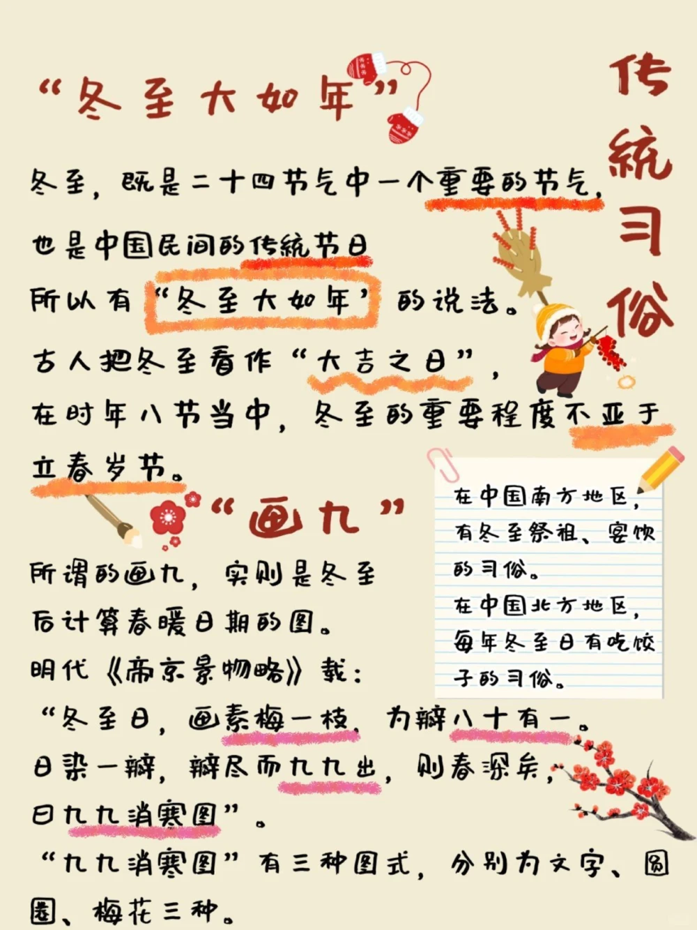 二十四节气冬至岁寒又冬至_中小学精品资料(高清可打印)_古文化大全集628份高清资料整理版