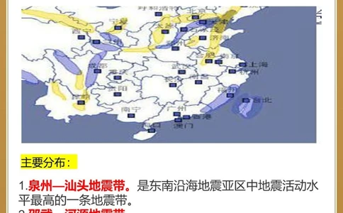 地理百科｜我国四大地震带分布你了解吗？_中小学精品资料(高清可打印)_初中大全集高清资料整理版